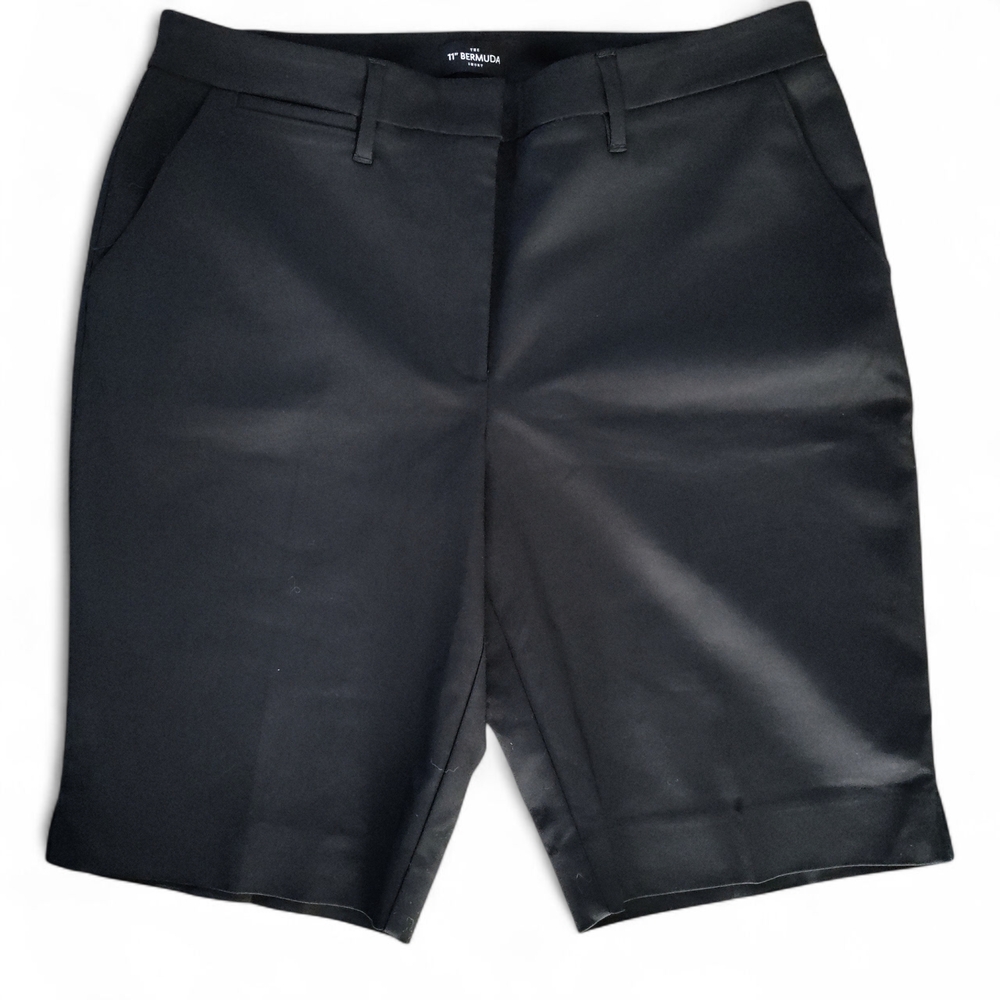 WHBM Bermuda Shorts Black Womens Size 12 / 11" inseam - Picture 8 of 9